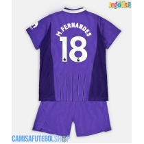 Camisa de time de futebol Tottenham Hotspur Mateus Fernandes #18 Replicas 3º Equipamento Infantil 2026-27 Manga Curta (+ Calças curtas)